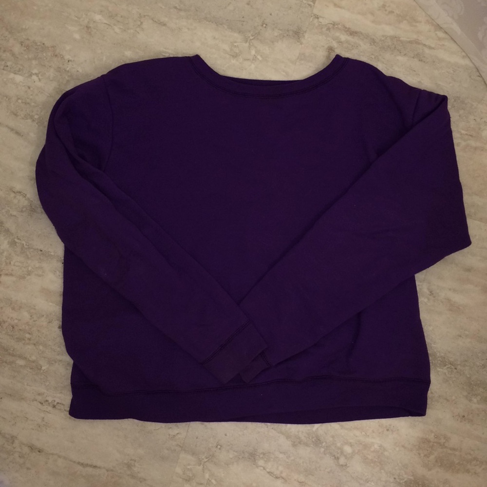 Purple sweater